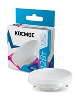 Лампа светодиодная 12Вт GX53 4500К 220В Космос Lksm_LED12wGX5345C - УПС инжиниринг