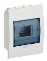 Корпус встраиваемый ЩРВ-П-6 Krepta 3 IP41 пластик. бел. IEK MKP12-V-06-40-20 - УПС инжиниринг