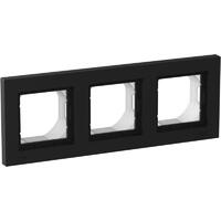Рамка 3-м AtlasDesign Aqua IP44 карбон SE ATN441003 - УПС инжиниринг