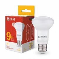 Лампа светодиодная LED-R63-VC 9Вт рефлектор 3000К тепл. бел. E27 810лм 230В IN HOME 4690612024301 - УПС инжиниринг