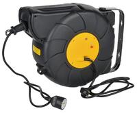 Удлинитель на катушке TWIST 1х25м с заземл. автосмотка 16А IP20 ПВС 3х1.5 IEK TW-KP27-16-01-25-02 - УПС инжиниринг