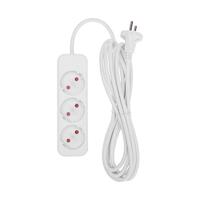 Удлинитель 3х3м без заземл. STANDARD 2х1кв.мм бел. Rexant 13-4007 - УПС инжиниринг