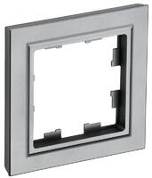 Рамка 1-м BRITE РУ-1-БрС сталь IEK BR-M12-K46 - УПС инжиниринг