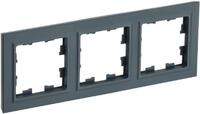 Рамка 3-м BRITE РУ-3-БрГ графит IEK BR-M32-K53 - УПС инжиниринг
