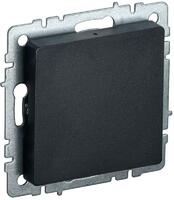 Заглушка c суппортом BRITE МЗ10-БрЧ механизм черн. IEK BR-PL10-K02 - УПС инжиниринг