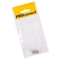 Переход гнездо F - гнездо F "БОЧКА" без кольца (инд. упак.) PROCONNECT 05-4201-6-7 - УПС инжиниринг