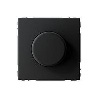 Светорегулятор поворотно-нажимной (диммер) ArtGallery LED RC 400Вт механизм карбон SE GAL001023 - УПС инжиниринг