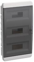 Корпус ЩРВ-П-36 TEKFOR IP41 черн. прозр. дверь пластик. IEK TF5-KP12-V-36-41-K01-K03 - УПС инжиниринг