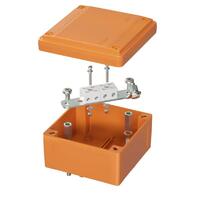 Коробка ответвительная FS 100х100х50мм 4р 450В 6А 4кв.мм с гладкими стенками и клеммн. IP56 пластик. DKC FSB10404 - УПС инжиниринг