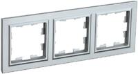 Рамка 3-м BRITE РУ-3-БрА алюм. IEK BR-M32-K47 - УПС инжиниринг