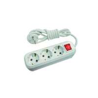 Удлинитель 3х2м с заземл. 16А IP20 с выкл. Makel MGP212 - УПС инжиниринг