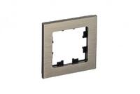 Рамка 1-м AtlasDesign Nature метал. латунь SE ATN312201 - УПС инжиниринг