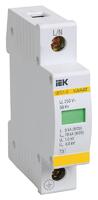 Ограничитель перенапряжения ОПС1-D 1P IEK MOP20-1-D - УПС инжиниринг