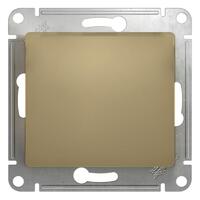 Выключатель 1-кл. СП Glossa 10А IP20 (сх. 1) 10AX механизм титан SE GSL000411 - УПС инжиниринг