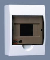 Корпус навесной ЩРН-П-6 20х15х10 6мод. IP41 пластик. DEKraft 31009DEK - УПС инжиниринг