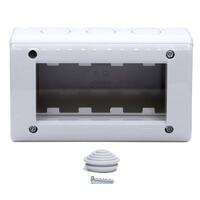 Коробка установочная под VIVA 4 мод. настен. IP40 DKC 54740 - УПС инжиниринг