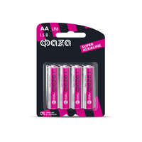 Элемент питания алкалиновый AA/LR6 1.5В Super Alkaline BL-4 (уп.4шт) ФАZА 5000285 - УПС инжиниринг