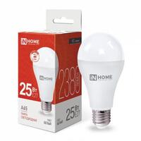 Лампа светодиодная LED-A65-VC 25Вт грушевидная 4000К нейтр. бел. E27 2380лм 230В IN HOME 4690612024080 - УПС инжиниринг