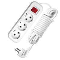 Удлинитель 3х3м с заземл. 13А IP20 S-303 ПВС 3х1 с выкл. UNIVersal 9631986 - УПС инжиниринг