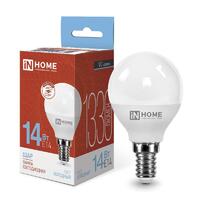 Лампа светодиодная LED-ШАР-VC 14Вт 230В E14 6500К 1330лм IN HOME 4690612047850 - УПС инжиниринг