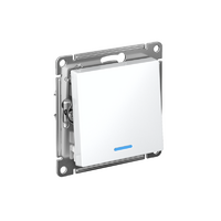 Переключатель проходной 1-кл. СП AtlasDesign 10А IP20 (сх. 6а) 10AX с подсветкой механизм бел. SE ATN000163 - УПС инжиниринг