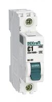 Выключатель автоматический модульный 1п C 1А 4.5кА ВА-101 DEKraft 11049DEK - УПС инжиниринг