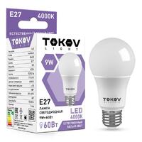 Лампа светодиодная 9Вт G45 4000К Е27 176-264В (TKL) TOKOV ELECTRIC TKL-G45-E27-9-4K - УПС инжиниринг