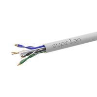 Кабель витая пара U/UTP кат.6 4х2х23AWG solid Cu PVC Six сер. (м) SUPRLAN 01-0316-1 - УПС инжиниринг