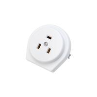 Розетка РШ для электрической плиты 32А 250В 2Р+РЕ (СУ) бел. Rexant 11-8985 - УПС инжиниринг