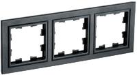 Рамка 3-м BRITE РУ-3-БрЧ черн. IEK BR-M32-K02 - УПС инжиниринг