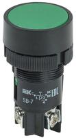 Кнопка SB-7 "Пуск" d22мм 1з+1р 240В зел. IEK BBT40-SB7-K06 - УПС инжиниринг
