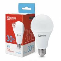 Лампа светодиодная LED-A70-VC 30Вт грушевидная 6500К холод. бел. E27 2850лм 230В IN HOME 4690612024165 - УПС инжиниринг