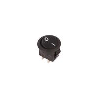 Выключатель клавишный 250В 3А (2с) ON-OFF круглый черн. Micro (RWB-105; SC-214) Rexant 36-2510 - УПС инжиниринг
