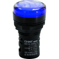 Индикатор ND16-22DS/4 син. AC 230В (R) CHINT 593152 - УПС инжиниринг
