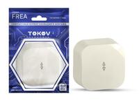 Переключатель 1-кл. ОП Frea 10А IP20 250В АБС-пластик беж. TOKOV ELECTRIC TKE-FR-P1-C02 - УПС инжиниринг