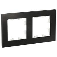 Рамка 2-м AtlasDesign Nature метал. оникс SE ATN312302 - УПС инжиниринг