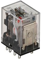 Реле РЭК 78-4(MY4) 3А 230В AC с индикацией IEK RRP20-4-03-220A-LED - УПС инжиниринг