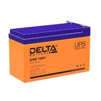 Аккумулятор UPS 12В 7.2А.ч DTM 1207 Delta 4614010050004 - УПС инжиниринг