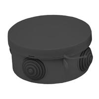 Коробка распаячная КМР-040-039 с крышкой 85х40 4 мембранных ввода IP54 черн. EKF plc-kmr-040-039-b - УПС инжиниринг