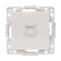 Розетка компьютерная 1-м Стокгольм RJ45 механизм бел. PROxima EKF EYK01-035-10 - УПС инжиниринг