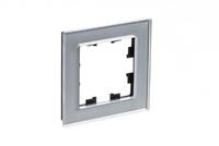 Рамка 1-м AtlasDesign Nature стекло алюм. SE ATN320301 - УПС инжиниринг