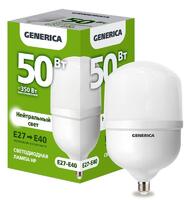 Лампа светодиодная HP 50Вт 4000К E27-E40 230В GENERICA LL-HP-50-230-40-E27-E40-G - УПС инжиниринг
