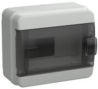 Корпус КМПн-8 TEKFOR IP65 черн. прозр. дверь пластик. IEK TF5-KP72-N-08-65-K03-K02 - УПС инжиниринг