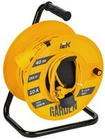 Удлинитель на катушке 1х40м Garden УК40 2P 2х1.0кв.мм IEK GD-KP50-10-01-40 - УПС инжиниринг