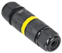 Коннектор кабельный герметичный WTP-102 3 PIN IP68 IEK UWC10-I-024-3-68 - УПС инжиниринг