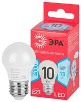 Лампа светодиодная RED LINE LED P45-10W-840-E27 R 10Вт P45 шар 4000К нейтр. бел. E27 Эра Б0050234 - УПС инжиниринг
