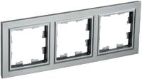 Рамка 3-м BRITE РУ-3-БрС сталь IEK BR-M32-K46 - УПС инжиниринг