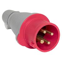 Вилка переносная 014 3Р+РЕ 16А 380В IP44 PROxima EKF ps-014-16-380-PRO - УПС инжиниринг