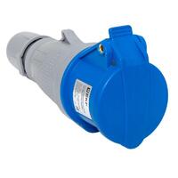Розетка переносная 213 2Р+РЕ 16А 220В IP44 PROxima EKF ps-213-16-220-PRO - УПС инжиниринг