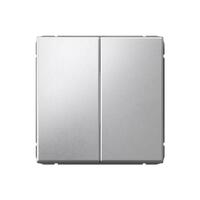 Выключатель 2-кл. ArtGallery (сх. 5) 10AX механизм алюм. SE GAL000351 - УПС инжиниринг